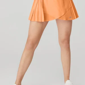 Aces Tennis Skirt - Cantaloupe