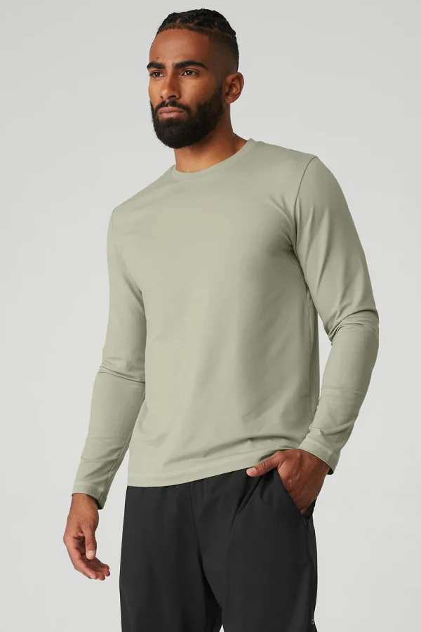 Conquer Reform Crewneck Long Sleeve - Limestone