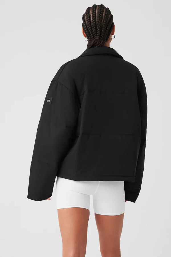 Voyage Utility Cargo Jacket - Black