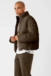 Corduroy Stage Puffer - Espresso