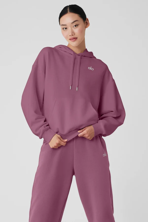 Accolade Hoodie - Soft Mulberry