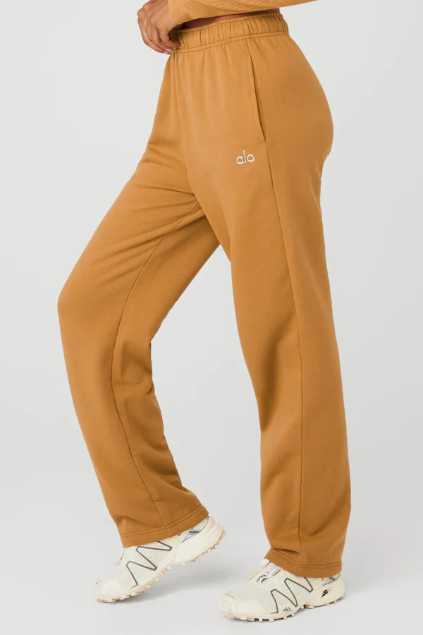Accolade Straight Leg Sweatpant - Toffee