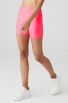 5 Airlift Energy Short - Fluorescent Pink Coral