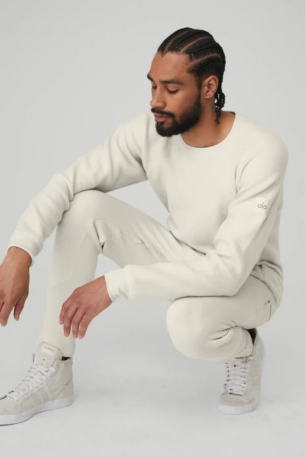 Triumph Crew Neck Sweatshirt - Bone