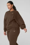 Accolade Crew Neck Pullover - Espresso
