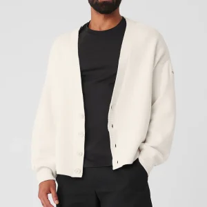Scholar Cardigan Sweater - Ivory