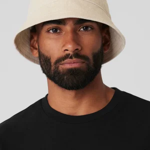 Corduroy Neighborhood Bucket Hat - Bone