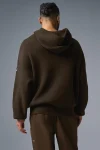 Scholar Hooded Sweater - Espresso