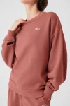 Accolade Crew Neck Pullover - Soft Terracotta