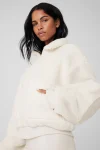 Sherpa Edge Bomber - Ivory