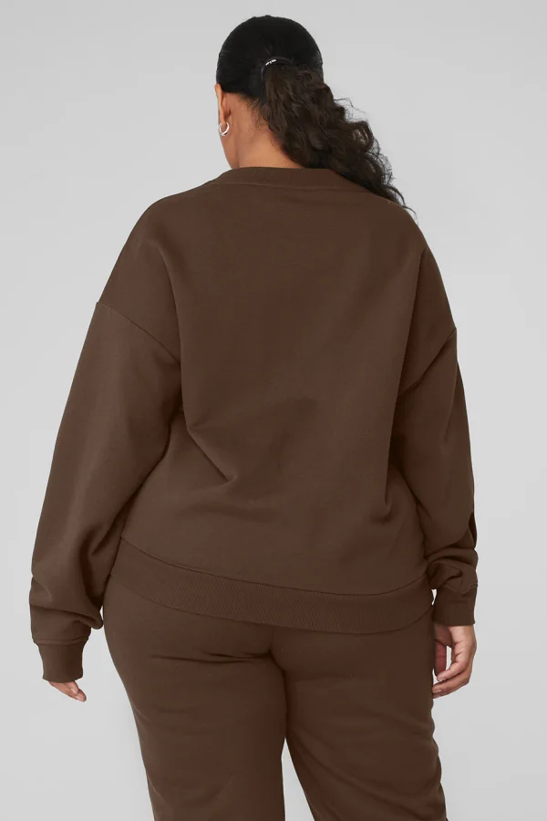 Accolade Crew Neck Pullover - Espresso