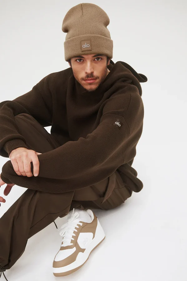 Scholar Hooded Sweater - Espresso