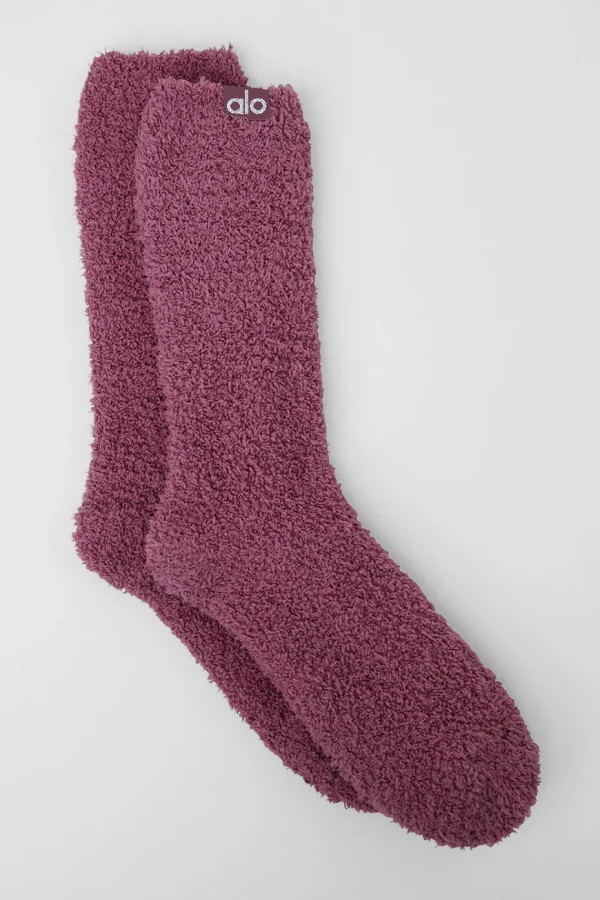 Plush Lush Sock - Soft Mulberry