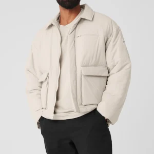 Voyage Utility Cargo Jacket - Bone