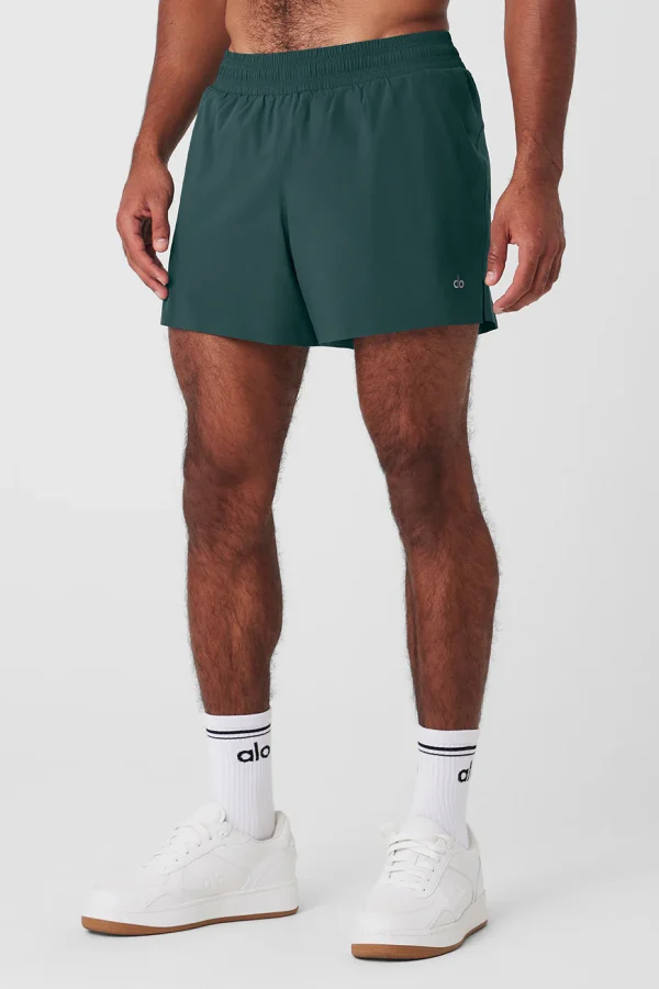5 Adapt Running Short - Midnight Green