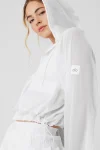 Mesh Sheer Bliss Jacket - White
