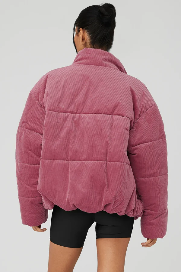 Corduroy Stage Puffer - Mars Clay
