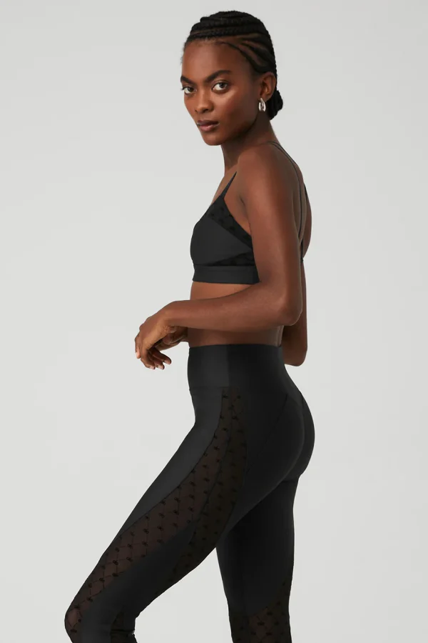 Airlift Mesh Celeste Bra - Black