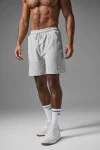 7 Micro Waffle Fast Break Short - Athletic Heather Grey