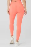 7/8 High-Waist Airbrush Legging - Candy Orange