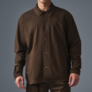 Edition Sueded Jacket – Espresso