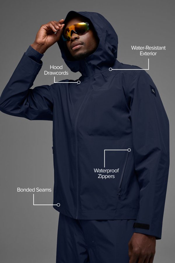 Alpha Shell Jacket – Navy