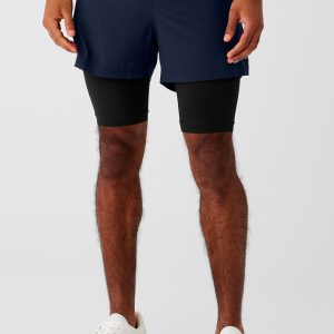 5″ Revival 2-in-1 Short – Navy/Black