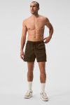 7″ Crinkle Nylon Excursion Cargo Short – Espresso