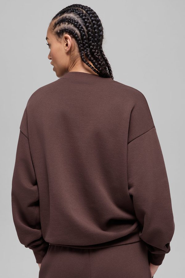 Accolade Crew Neck Pullover – Brownstone