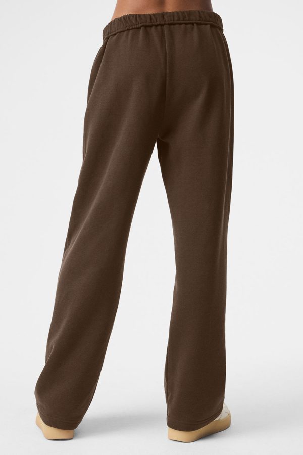 Accolade Straight Leg Sweatpant ?C Espresso