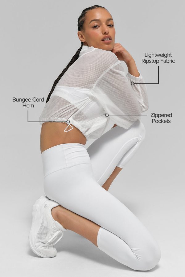 Game Time Full Zip Jacket ?C White