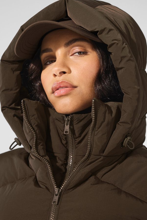 Glacier Puffer ?C Espresso