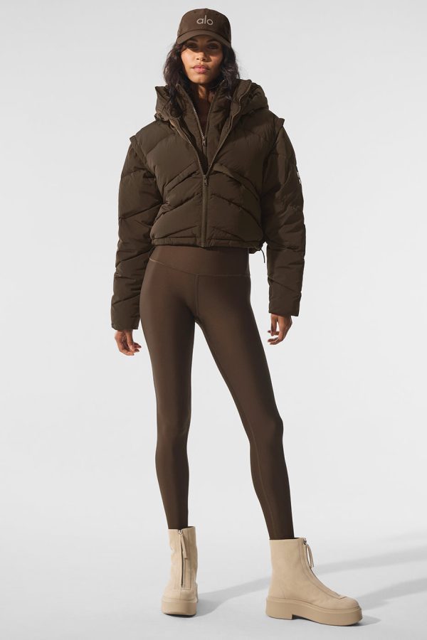 Glacier Puffer ?C Espresso