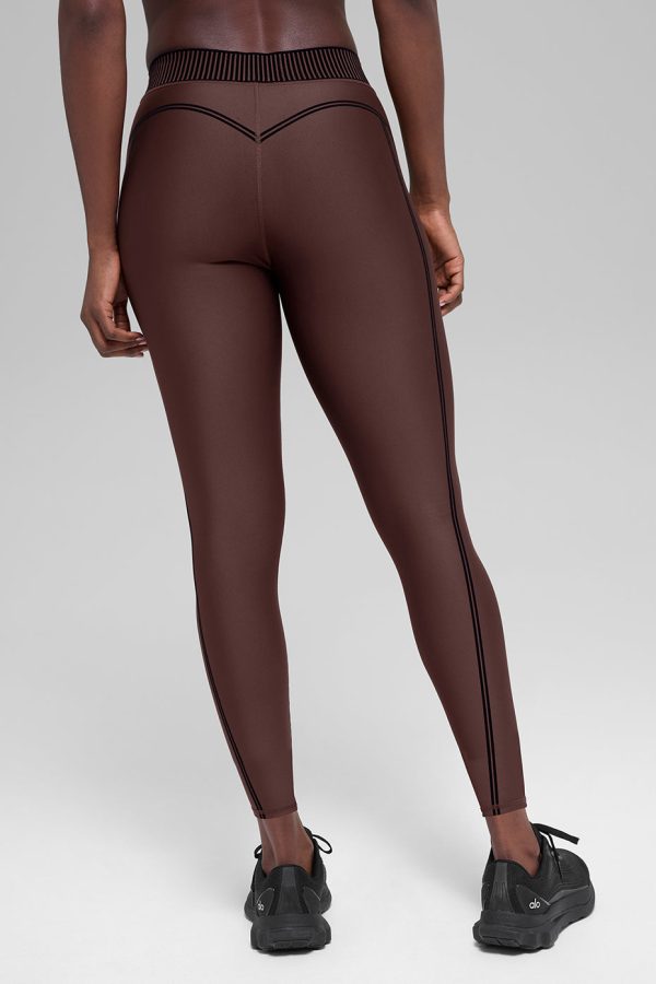 Airlift High-Waist 7/8 Line Up Legging – Brownstone