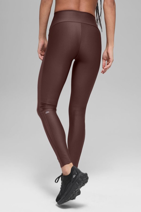 Airlift High-Waist Mesh Infatuation Legging – Brownstone