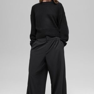 High-Waist Dreamscape Trouser (Short) ?C Black
