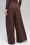 High-Waist Dreamscape Trouser (Short) ?C Brownstone