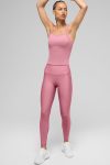 High-Waist Airlift Legging – Pink Wild Rose