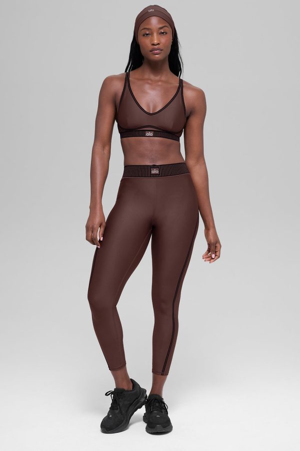 Airlift Line Up Bra – Brownstone