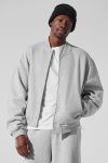 Renown Varsity Jacket ?C Athletic Heather Grey