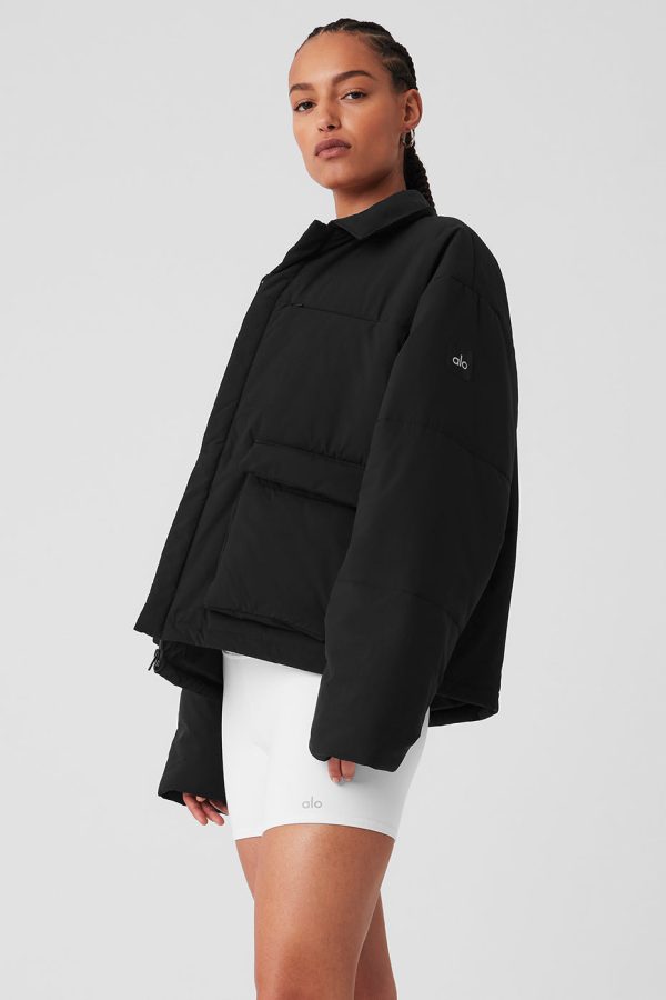 Voyage Utility Cargo Jacket ?C Black