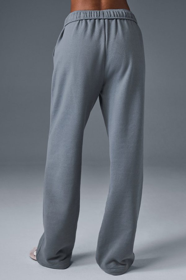 Accolade Straight Leg Sweatpant ?C Steel Grey
