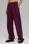 Accolade Straight Leg Sweatpant ?C Burgundy