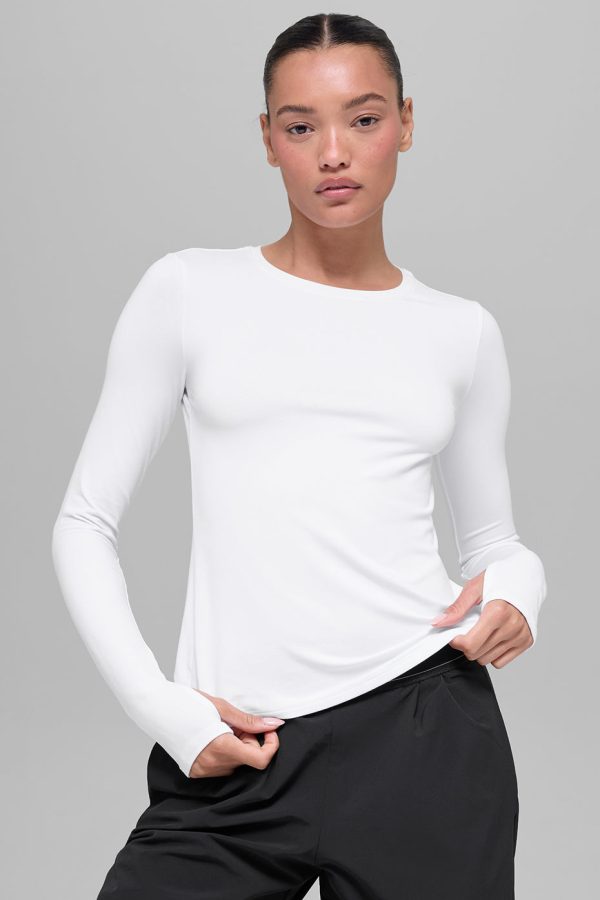 Alosoft Finesse Long Sleeve ?C White