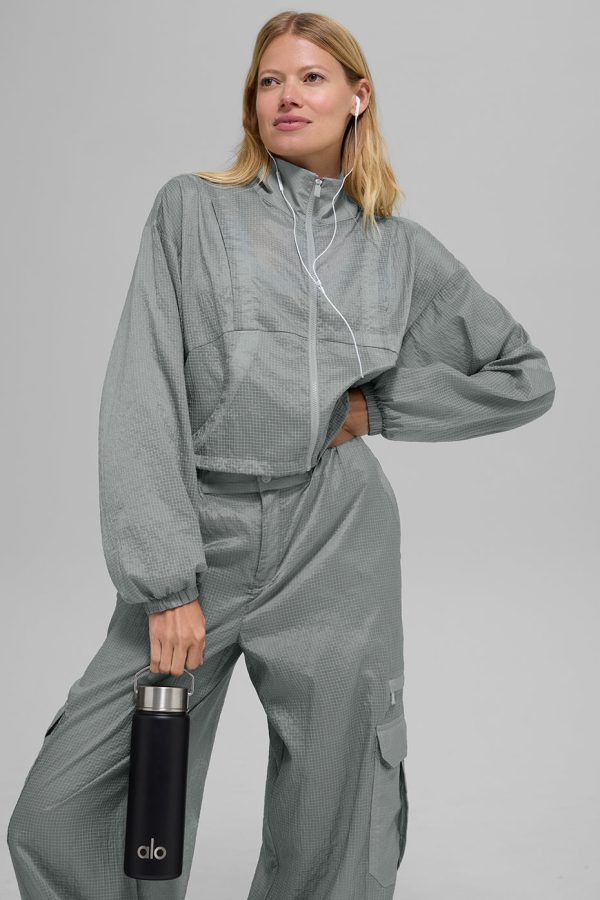 Game Time Full Zip Jacket ?C Lunar Grey