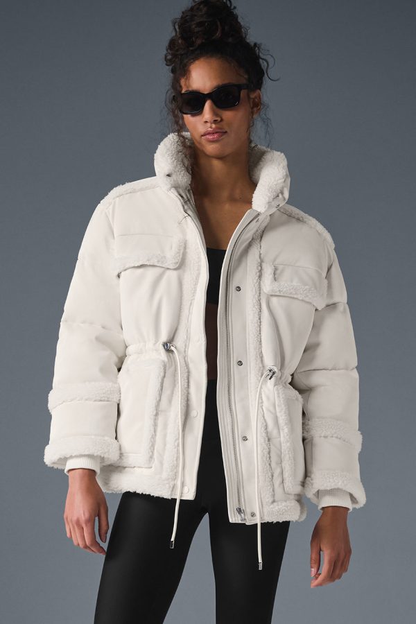 Ice Breaker Puffer Jacket ?C Ivory