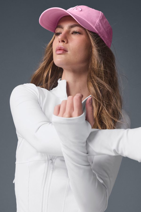 Airbrush Corset Full Zip Jacket ?C White