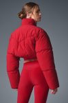 Main Act Corset Puffer ?C Bold Red