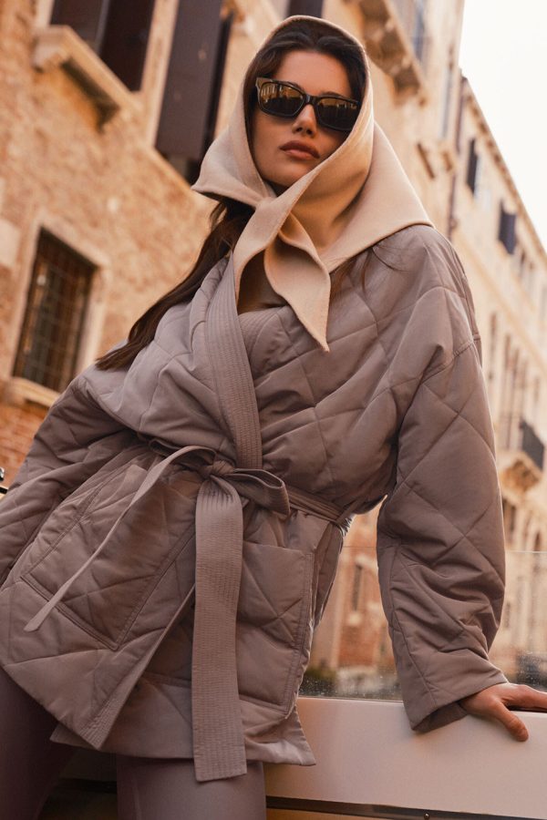 Urbanite Wrap Puffer ?C Mushroom