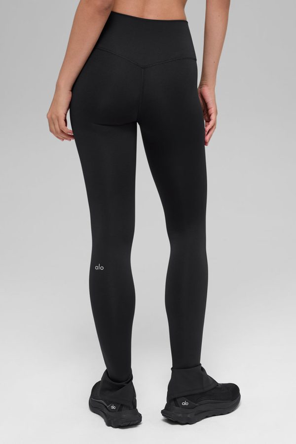 Airlift High-Waist Elongated Legging ?C Black